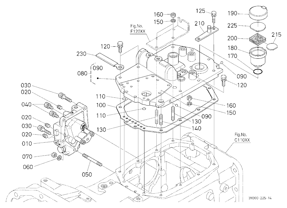Clutch Housing Cover(Upper)/Dual Speed Valve [Dual