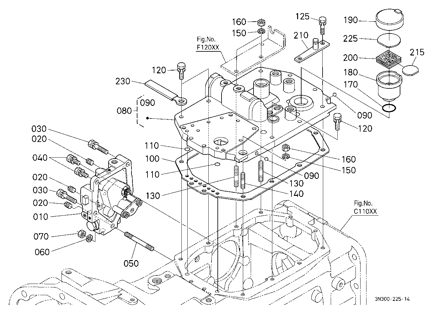 Clutch Housing Cover(Upper)/Dual Speed Valve [Dual