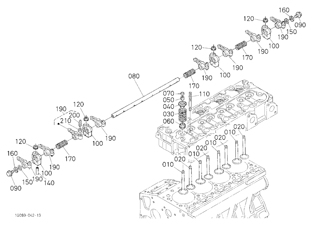 Valve And Rocker Arm