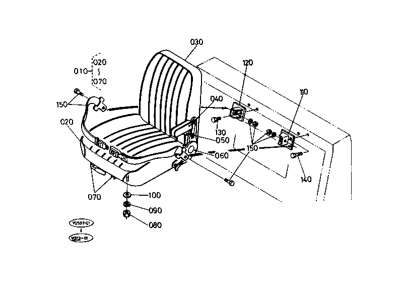 Seat [Exp. Kuk S. Kta P. Ktc]