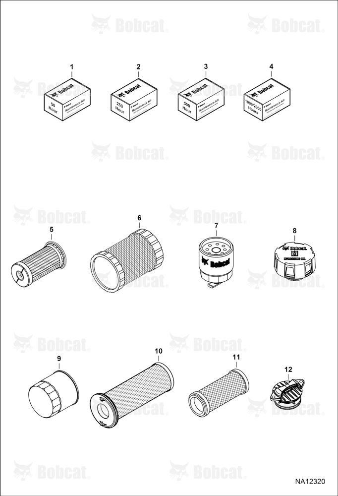 Maintenance Items (Scheduled Maintenance) (Canister Cooling Fan Filter)