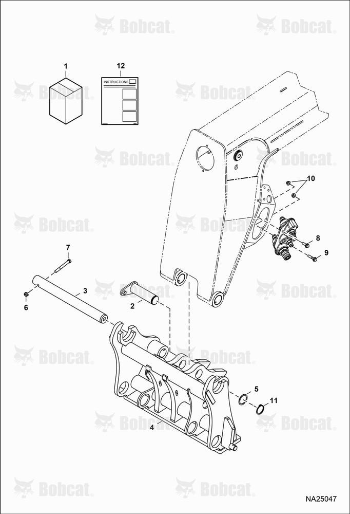 Attachment Carriage Kit (Manitach)