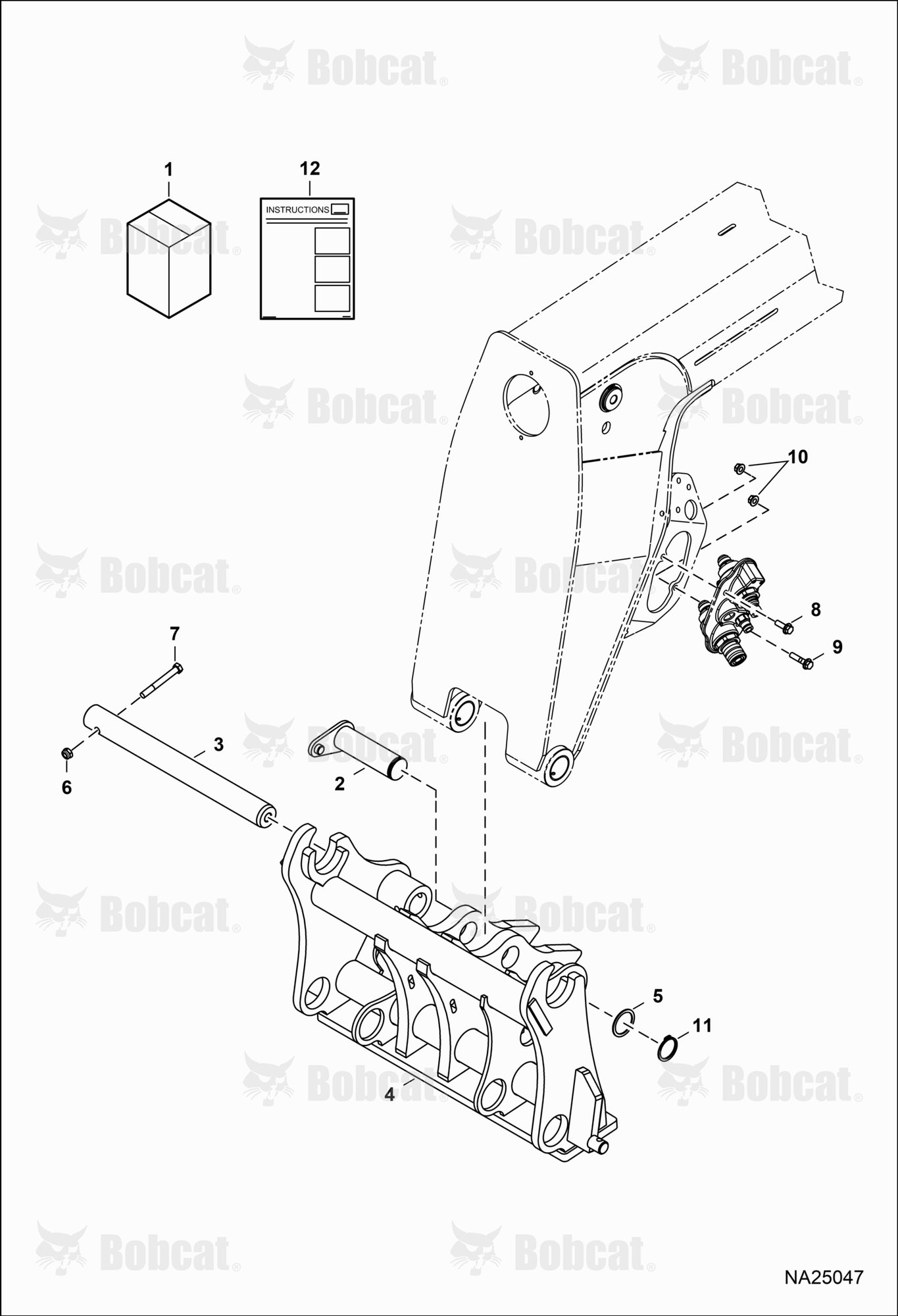 Attachment Carriage Kit (Manitach)
