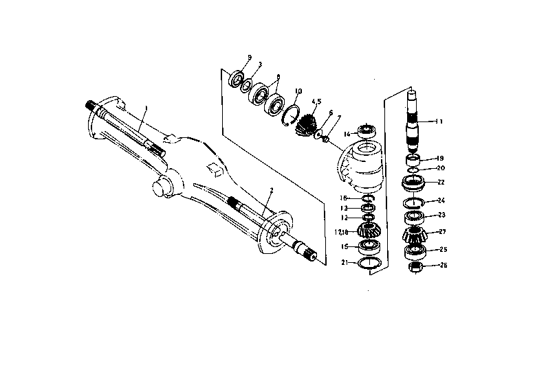 Diff Gear Shaft