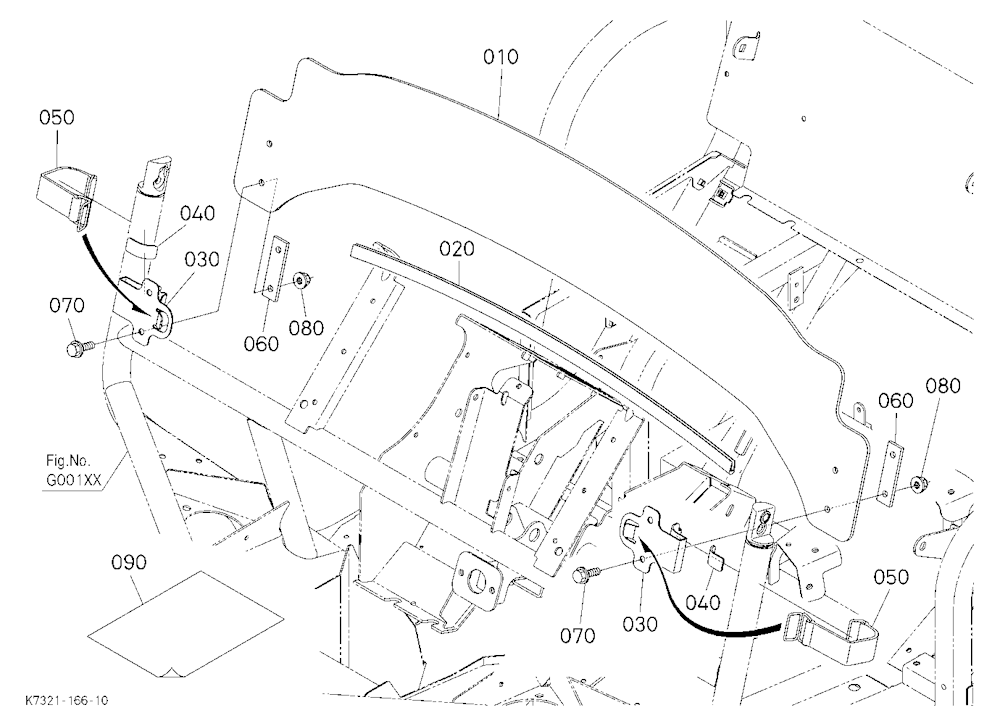 Lower Windshield Kit (W/G. No. V4315) [Option]