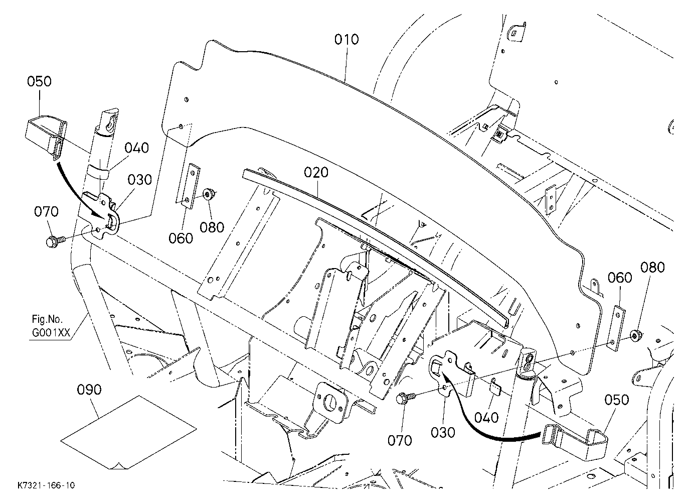 Lower Windshield Kit (W/G. No. V4315) [Option]