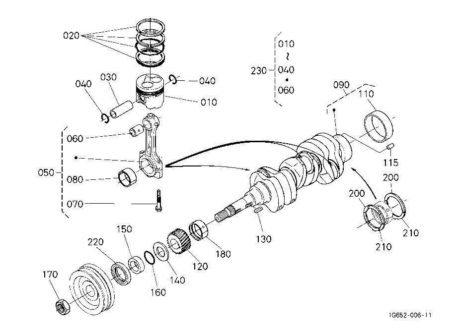 Piston And Crankshaft