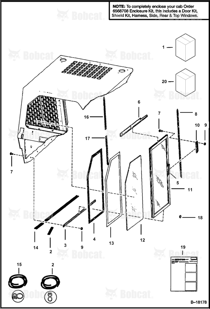 CAB Windows 501420001 & Above
