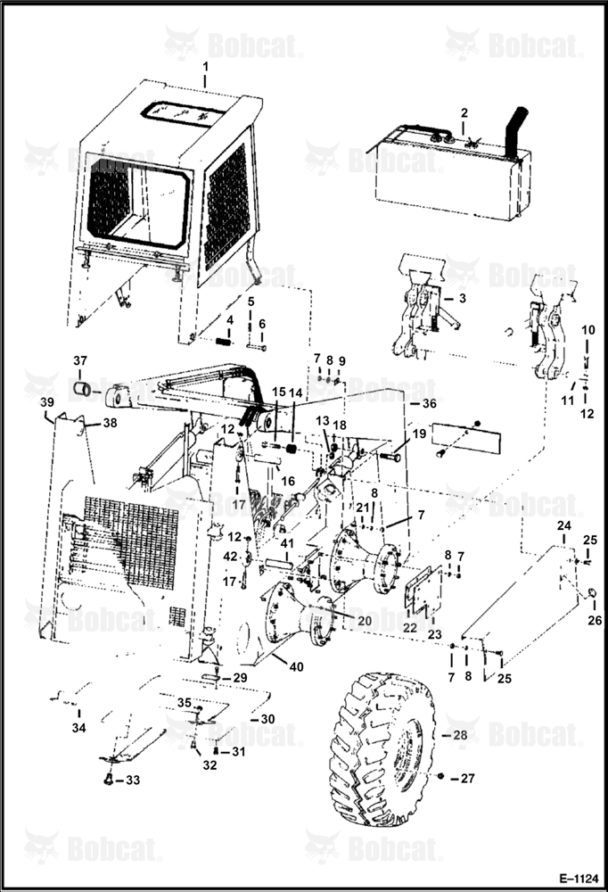 Main Frame & Attaching Parts
