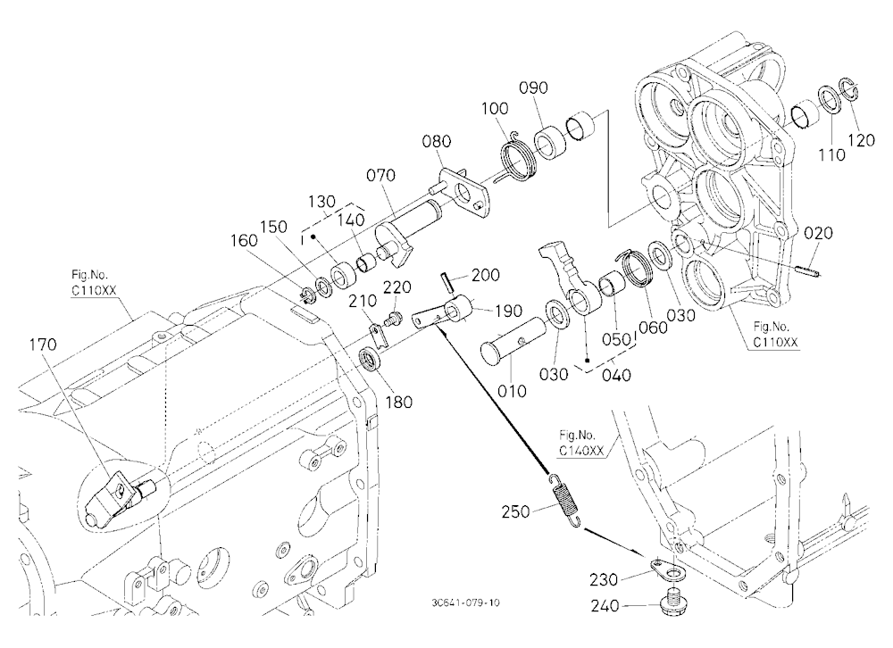 Parking Brake Camshaft