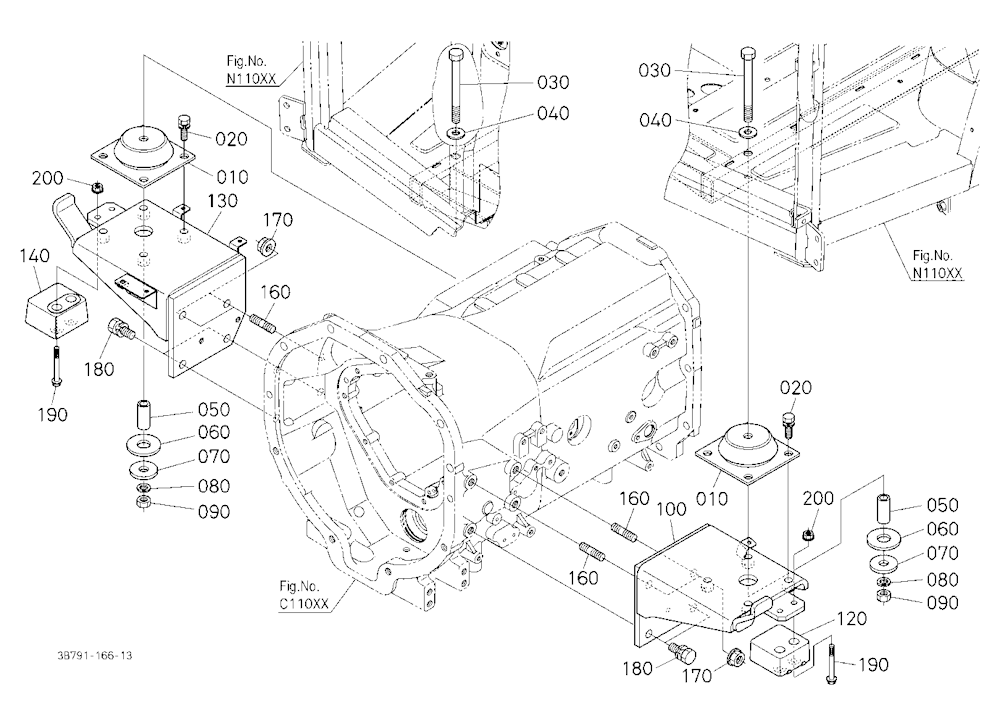 Cab Bracket Front