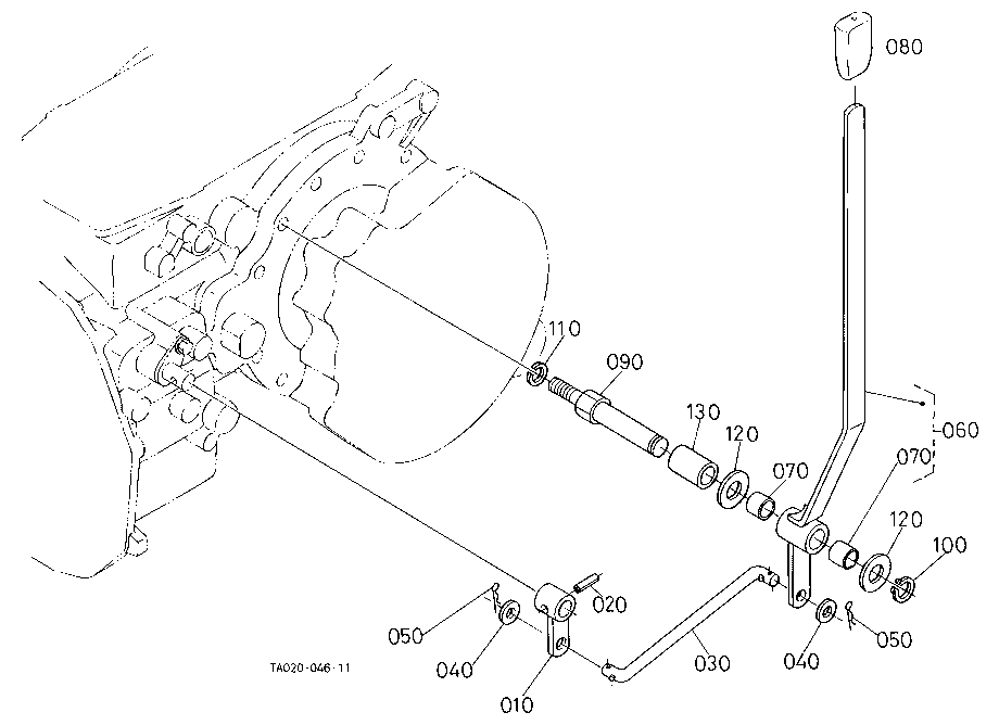 Range Gear Shift Lever [Manual T/M Type]