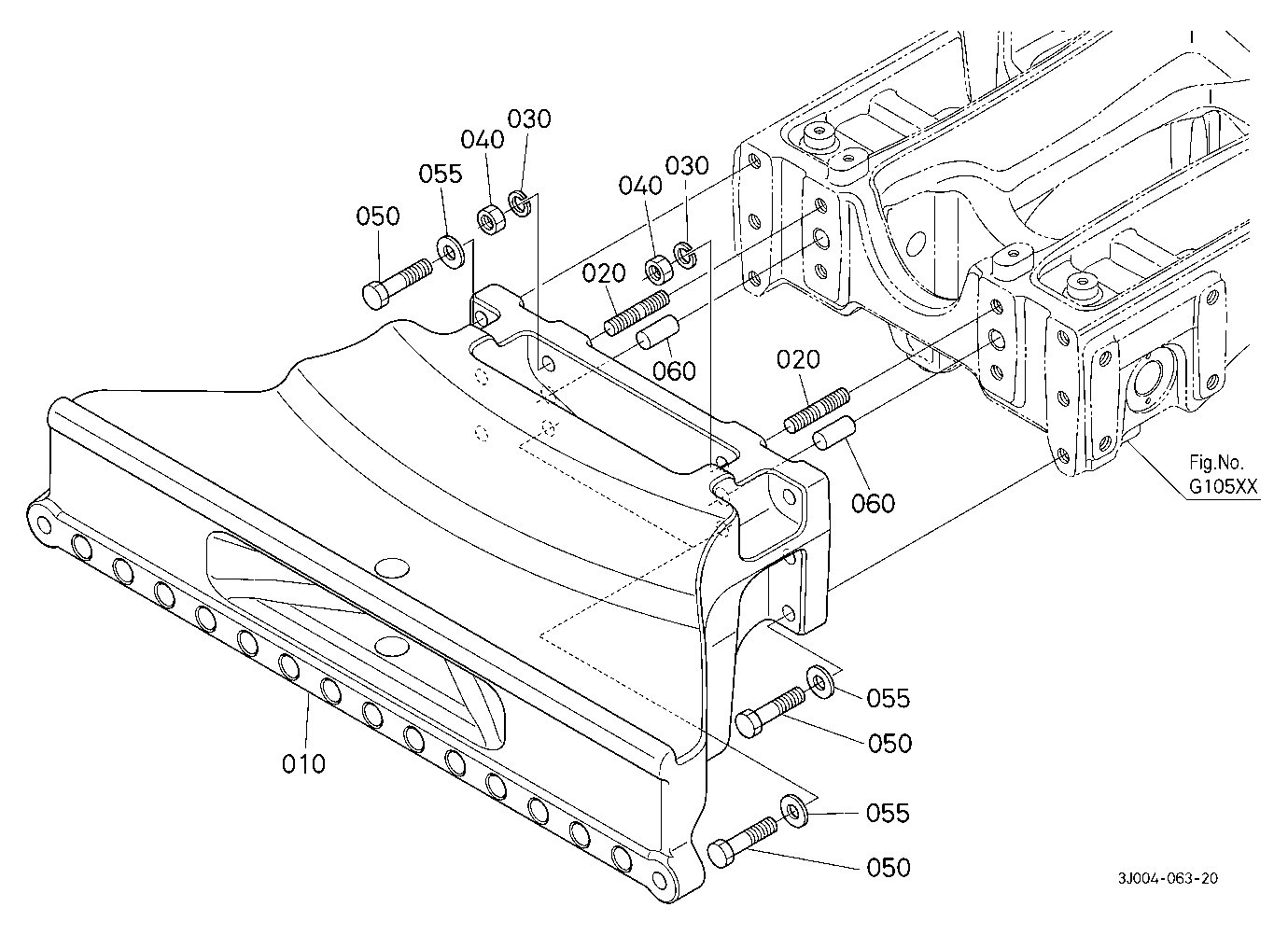 Front Weight Bumper [W/O Front 3P] [W/O Front Pto]