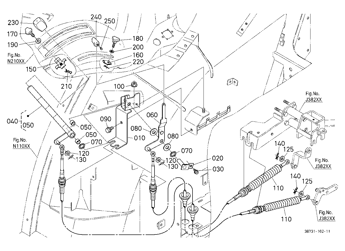 Draft And Position Control Lever