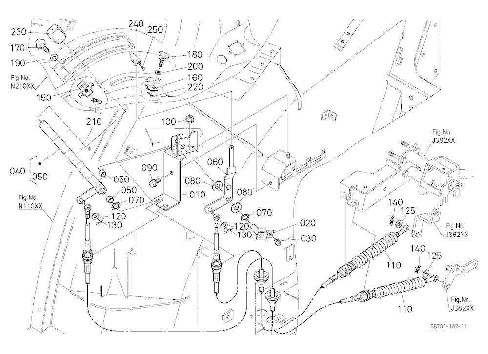 Draft And Position Control Lever