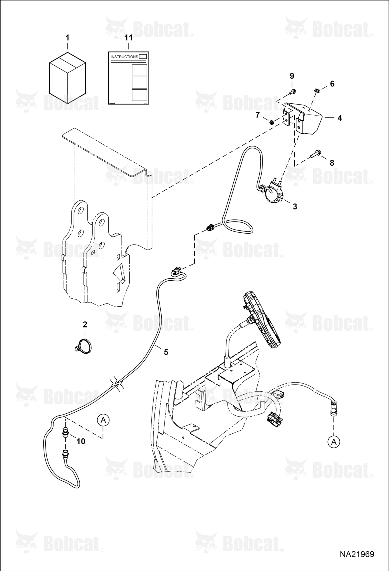 Rear View Camera Kit (W/ Rear Hydraulics)
