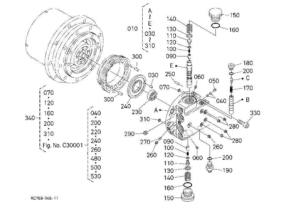 Drive Motor And Component Parts
