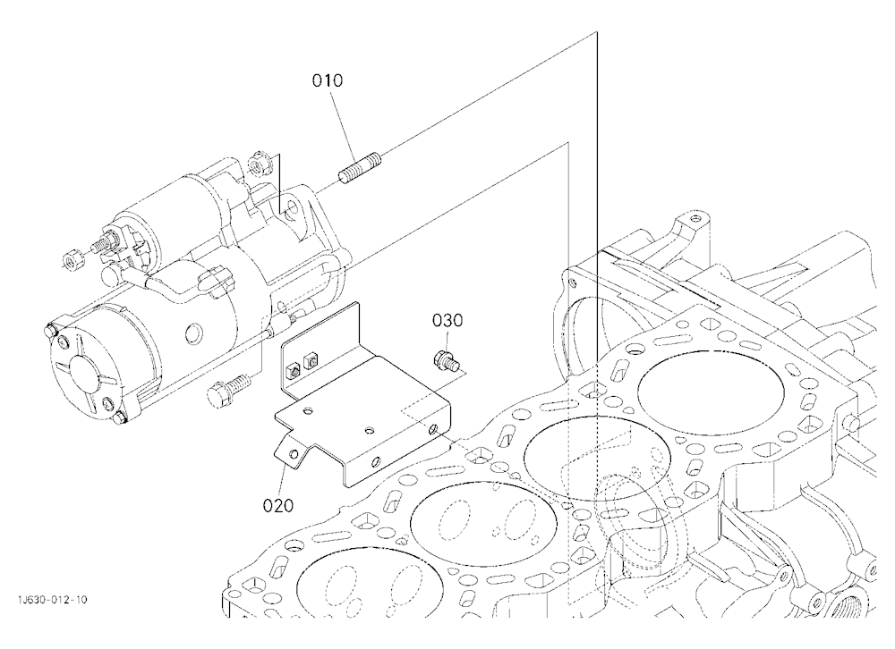 Engine Electrical Mounting Parts