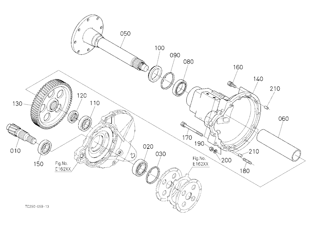 Rear Axle Rh