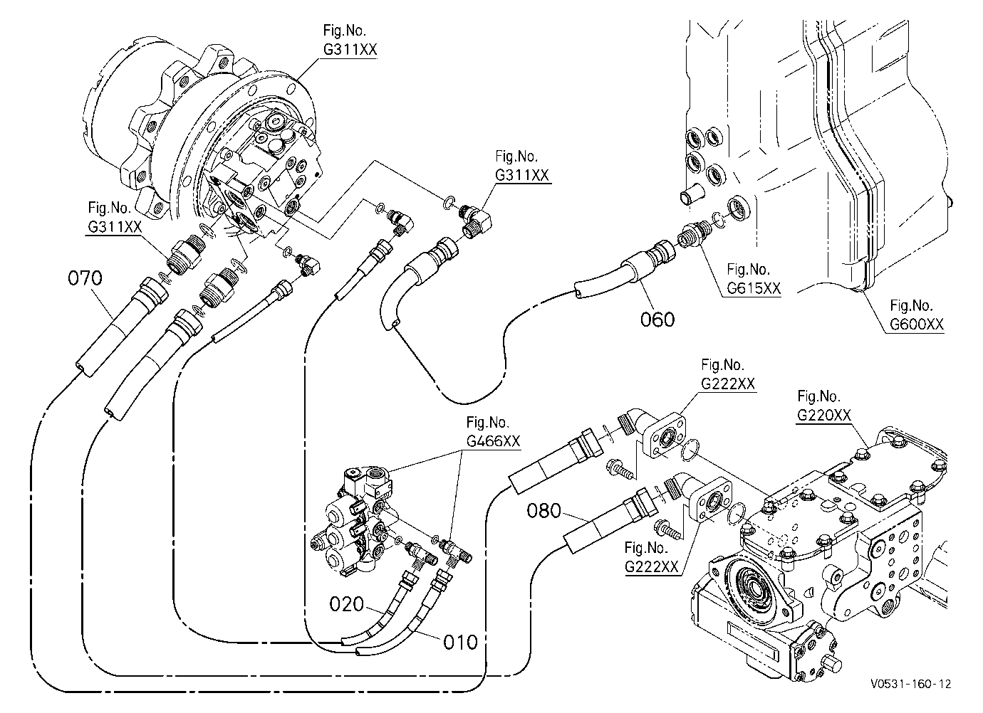 Oil Piping (Travel Right)
