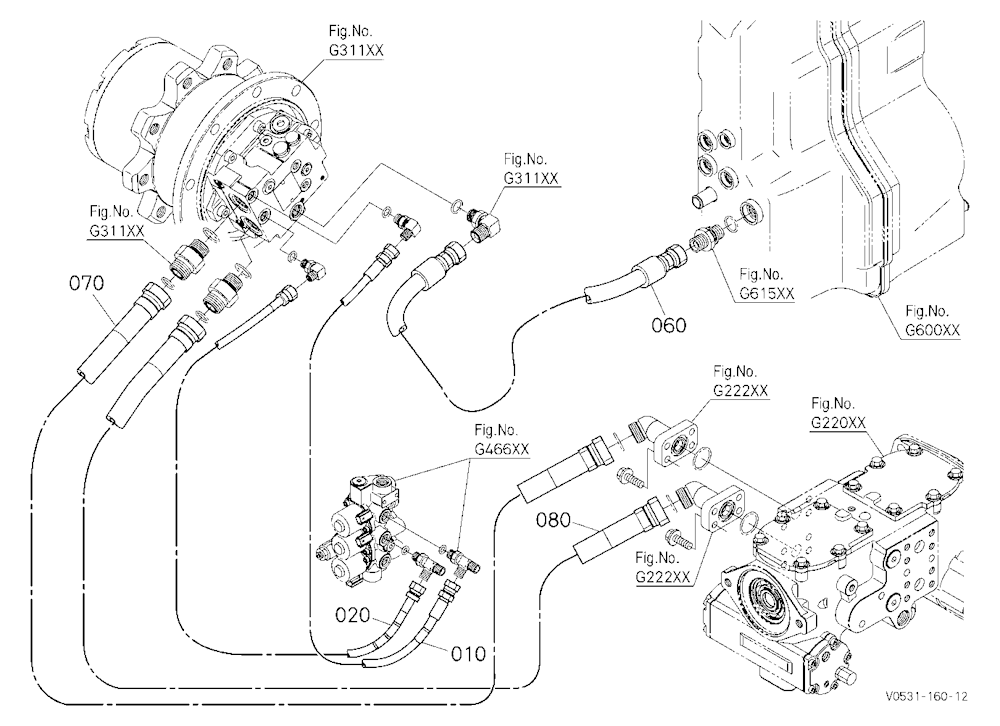 Oil Piping (Travel Right)