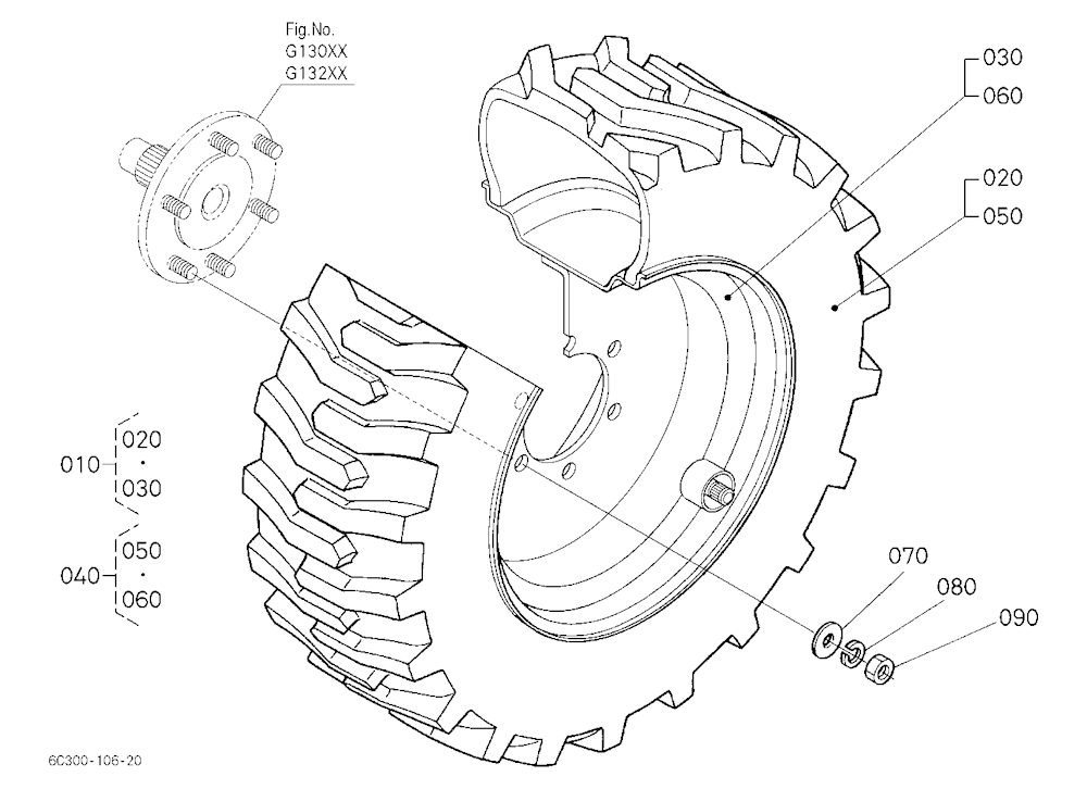 Front Wheel (23*8.50-12)