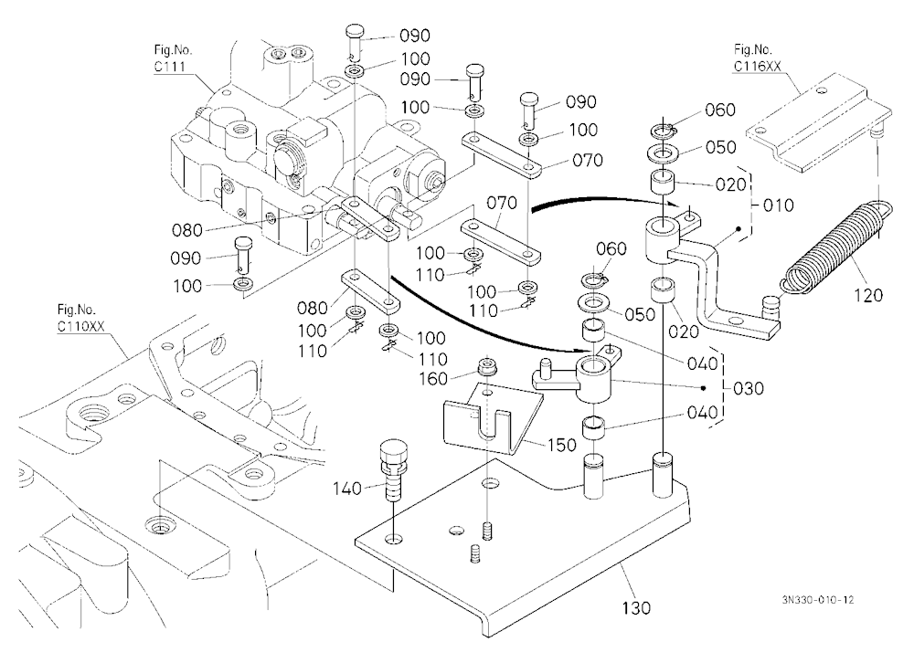 Valve Lever (Clutch/Shuttle)