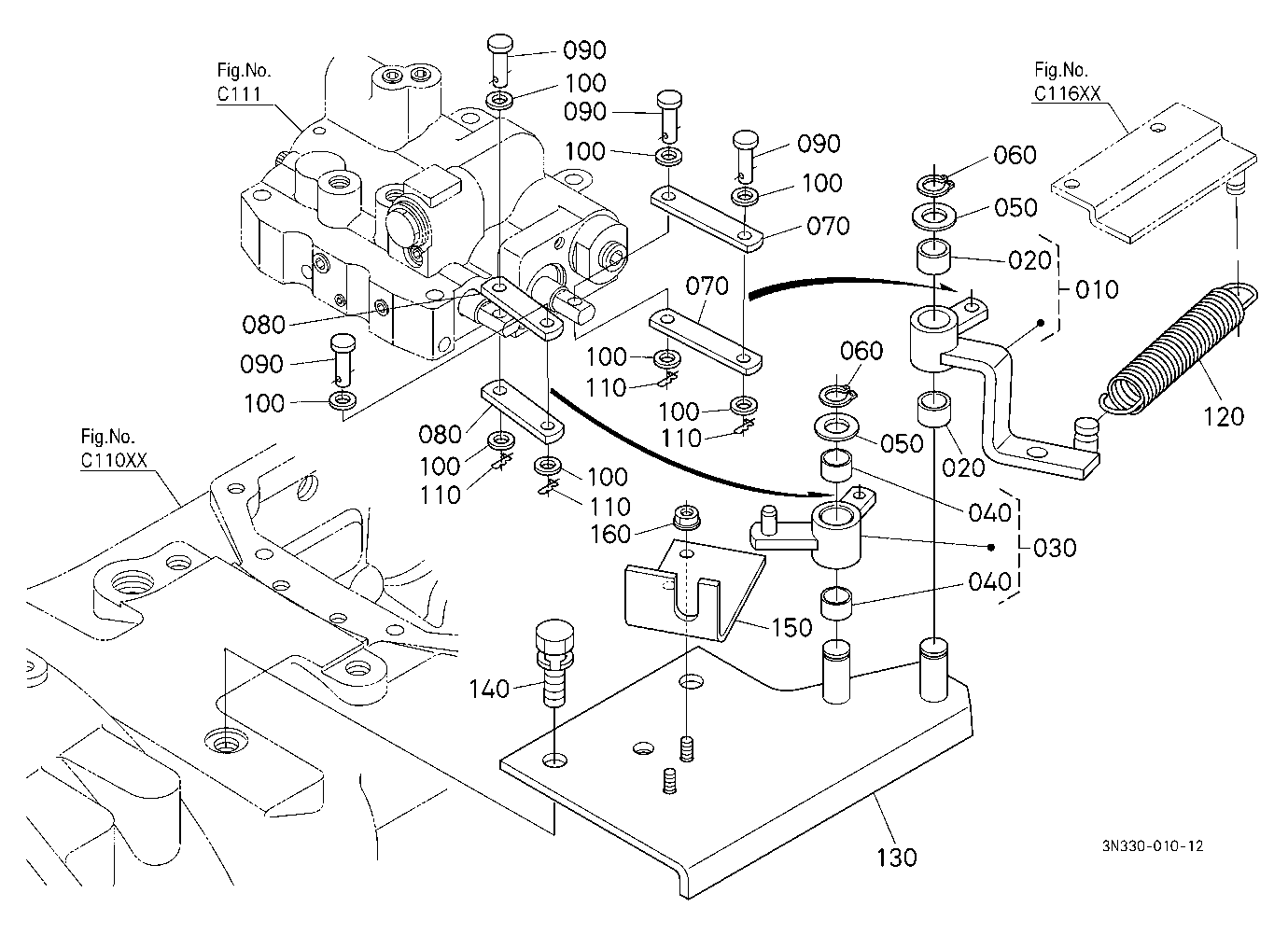 Valve Lever (Clutch/Shuttle)
