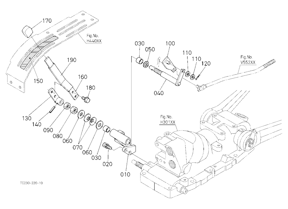 Draft Control Lever (With Draft) [Option]