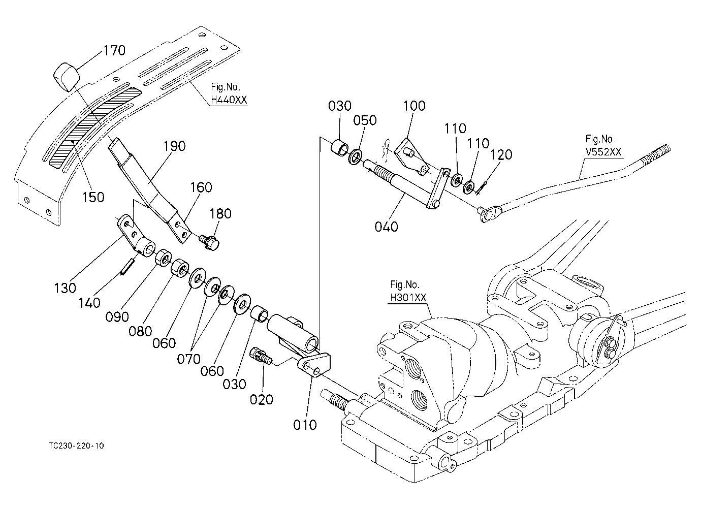 Draft Control Lever (With Draft) [Option]