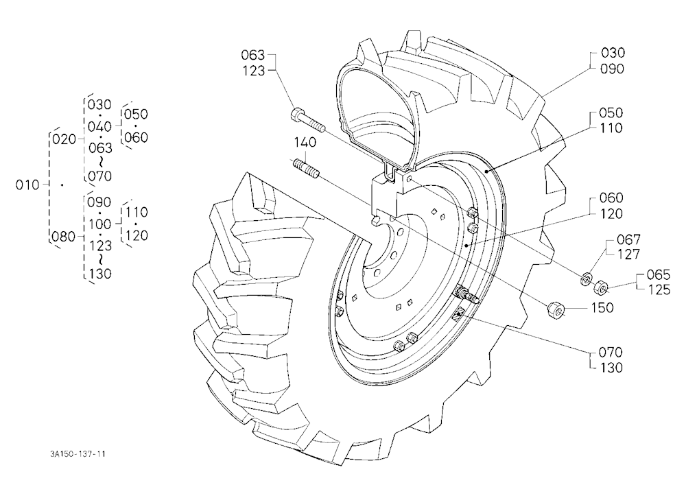 Rear Wheel (18.4-28)