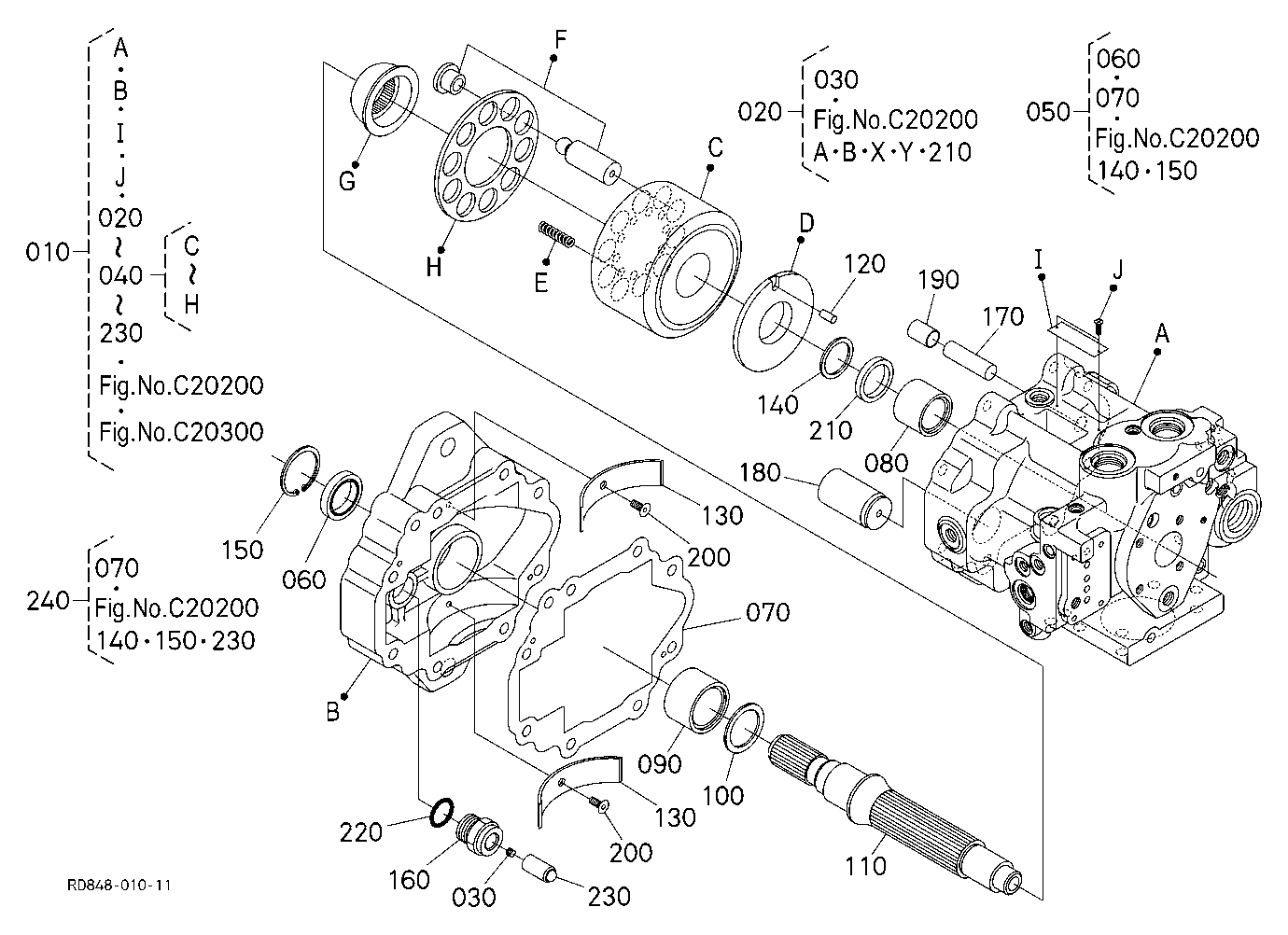 Piston Pump (Case) [Component Parts]