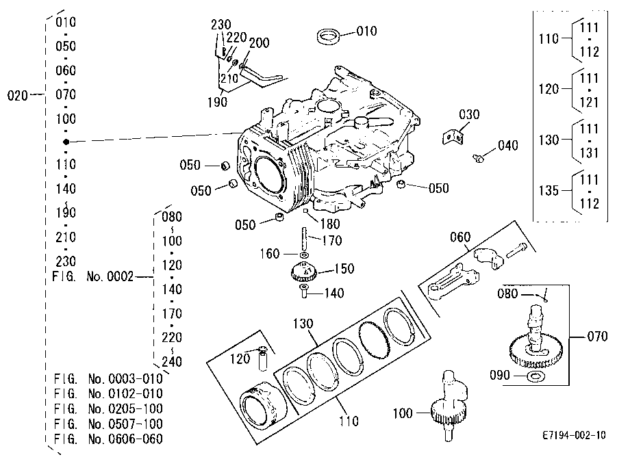 Crankcase And Piston