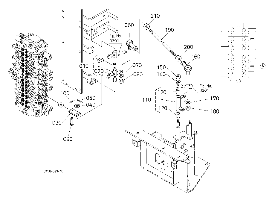 Control Lever (Travel Rh 2)