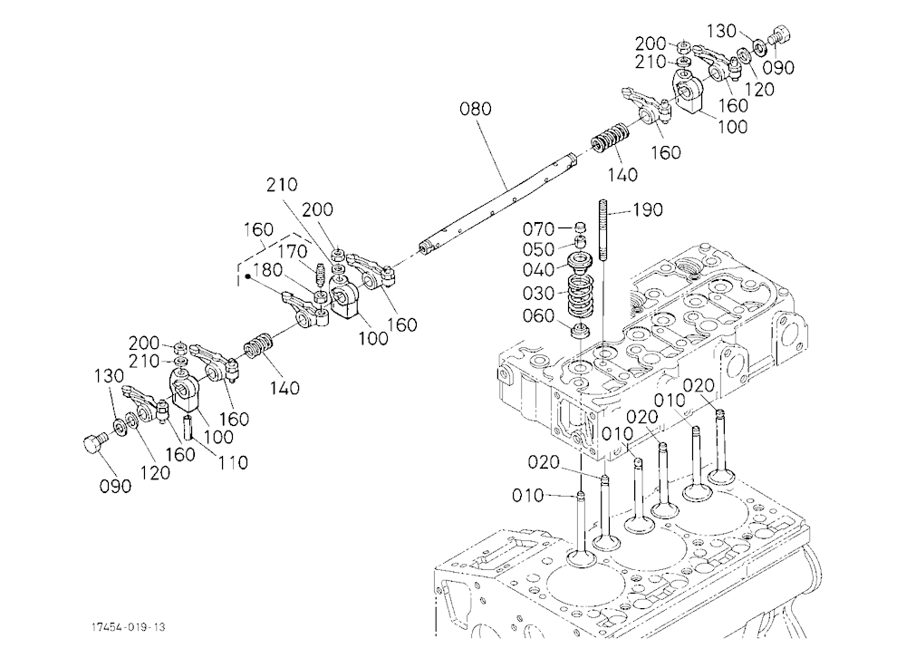 Valve And Rocker Arm