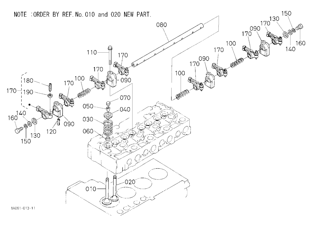 Valve And Rocker Arm [New Type]