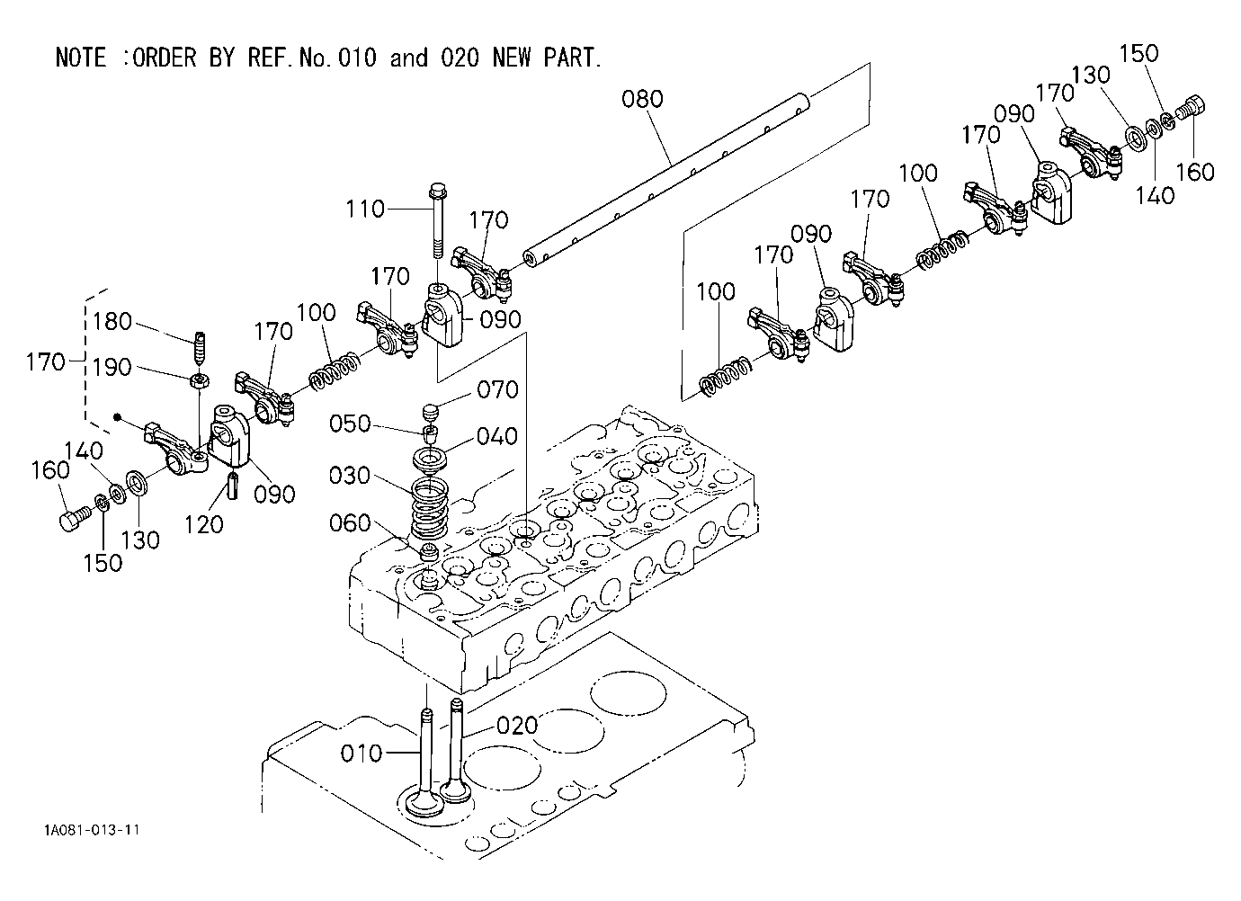 Valve And Rocker Arm [New Type]