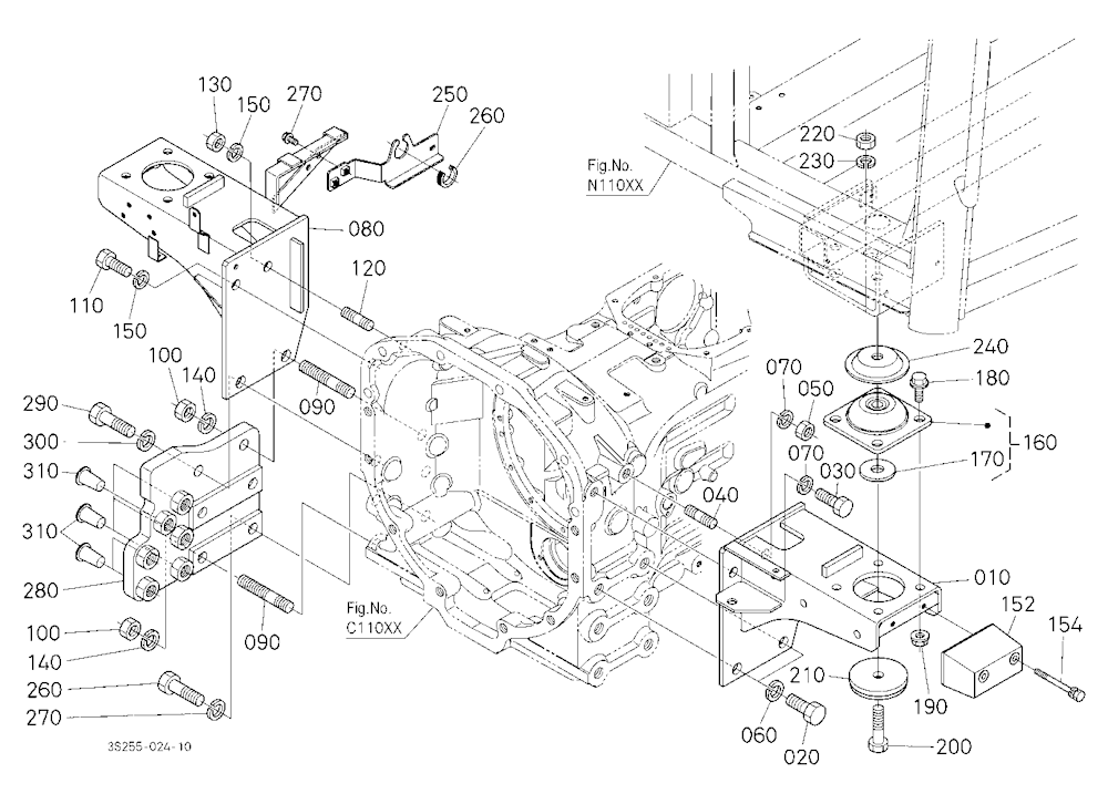Cab Bracket Front
