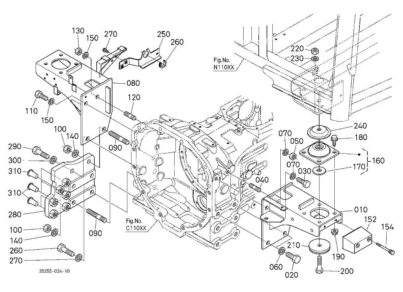 Cab Bracket Front