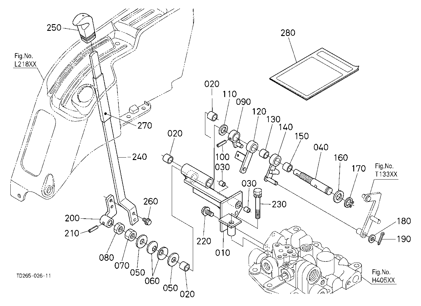 Position Control Link (With Draft) (W/G No.L8375)