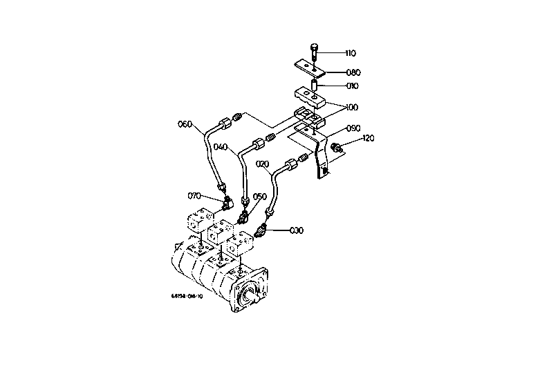 Oil Piping (Hydraulic Port)
