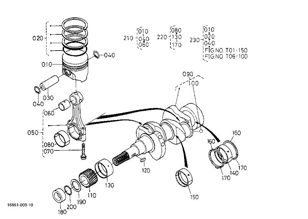 Piston/Crankshaft