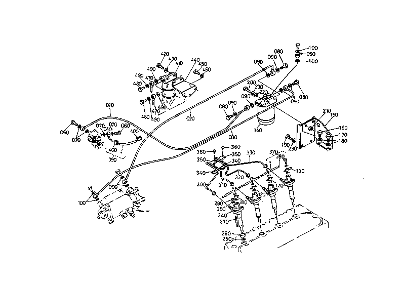 Nozzle Holder And Fuel Pipe