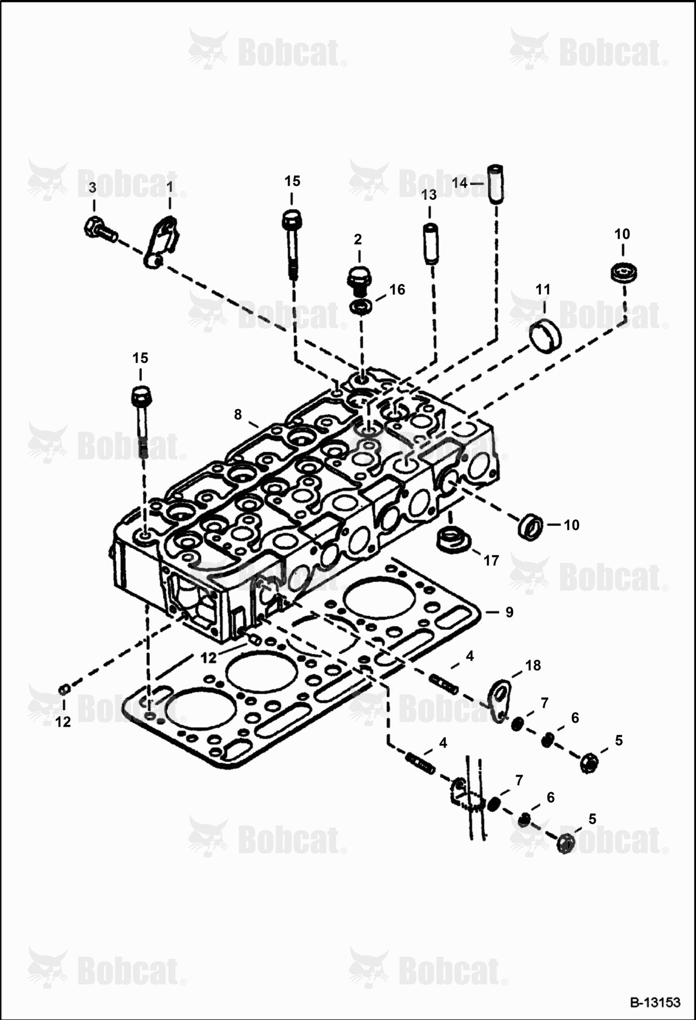 Cylinder Head (Kubota - V2203)