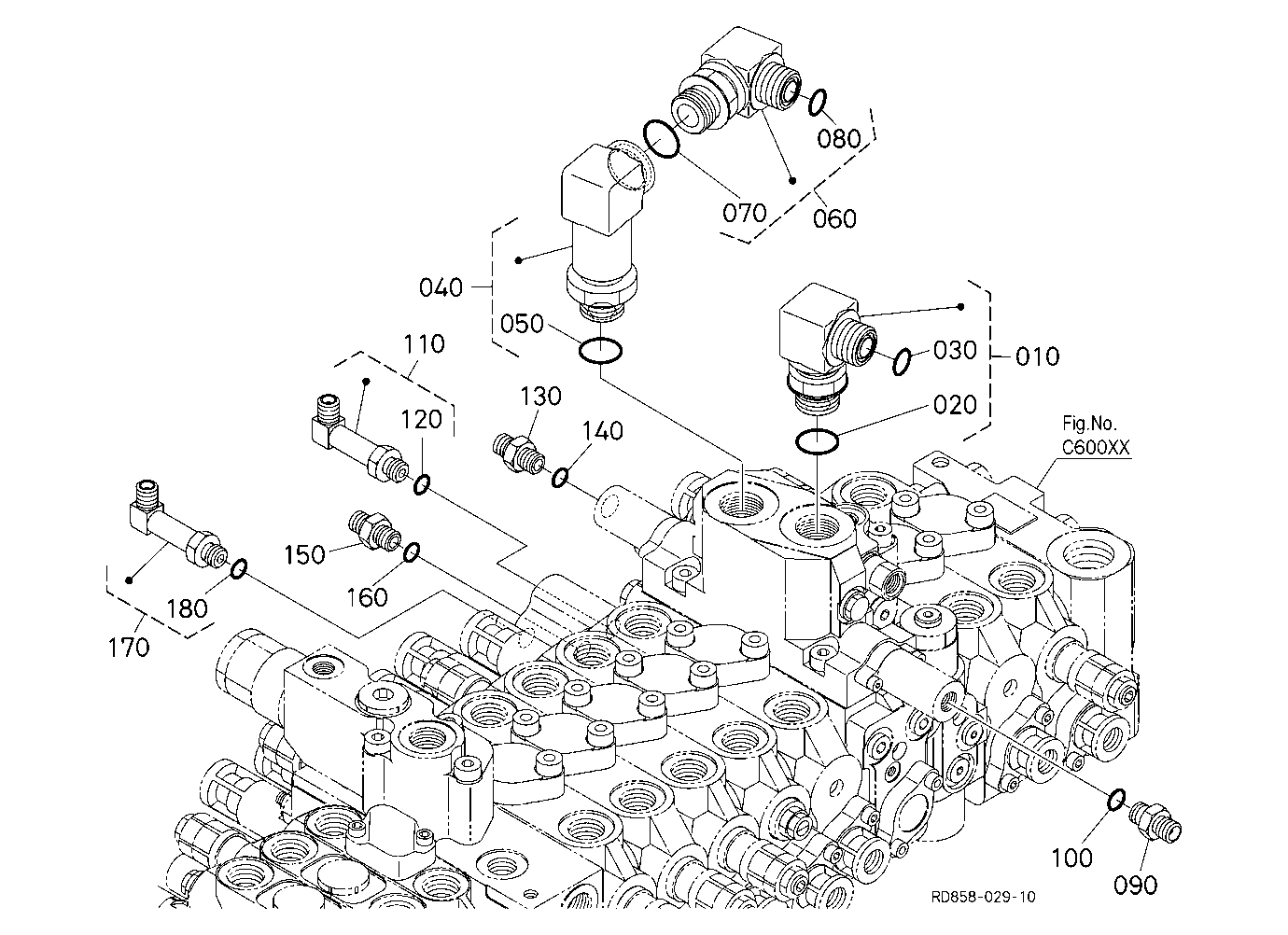 Control Valve (Travel Independence)