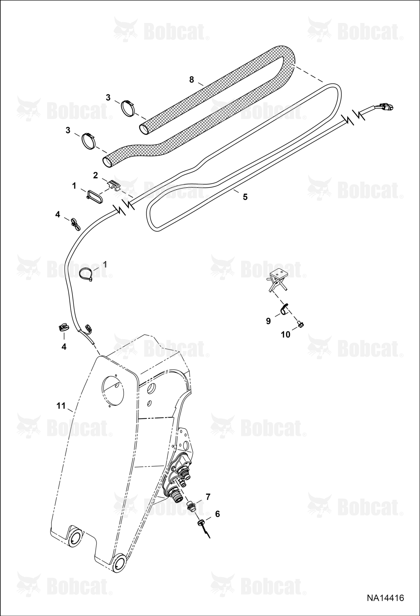 Boom Electrical Circuitry