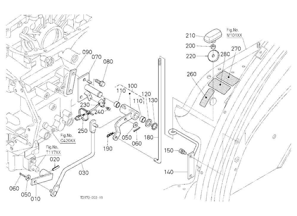Mid Pto (Lever) (W/G No.L8338) [Option]