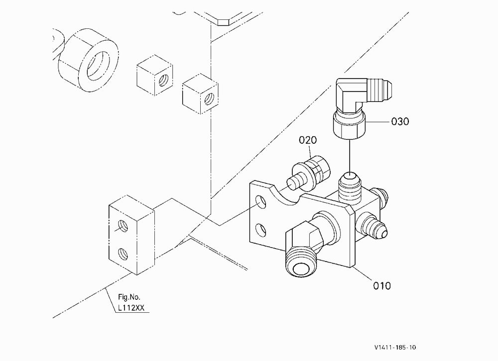 BOTTOM ARM JOINT [EXCEPT POSITIONING BUCKET]