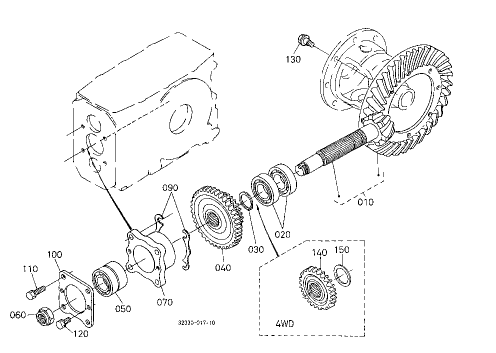 Spiral Bevel Pinion