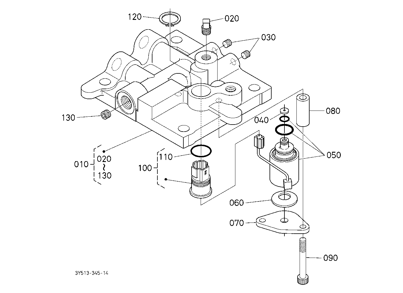 Pto Clutch Valve [Component Parts]